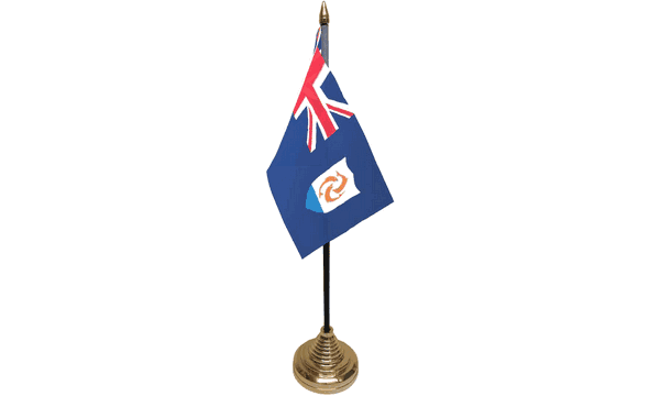 Anguilla Table Flags